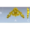 Барочный картуш "Розалия" - 3D модель STL для ЧПУ