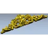 Барочный горизонтальный декор - 3D модель STL для ЧПУ