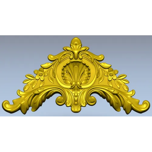 Картуш с раковиной - 3D модель STL для ЧПУ