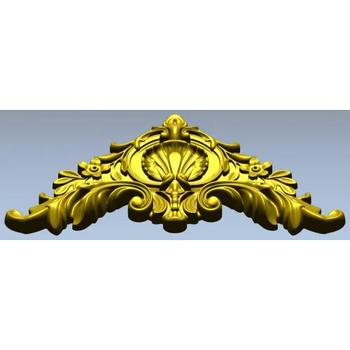 Картуш с раковиной - 3D модель STL для ЧПУ