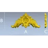 Картуш с раковиной - 3D модель STL для ЧПУ