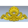 Рокайльная накладка - 3D модель в формате STL для ЧПУ