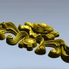 Резной декор "Розовая Ариадна" - 3D модель STL для ЧПУ