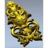 Лотосный картуш - 3D модель STL для ЧПУ