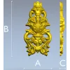 Лотосный картуш - 3D модель STL для ЧПУ