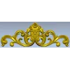 Rococo Rose Cartouche - STL 3D model for CNC