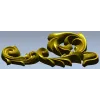 Acanthus Scroll Corner - STL 3D model for CNC