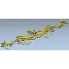 Ornamental Acanthus Scroll STL for CNC