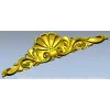 Накладка "Раковина и акант" - 3D модель STL для ЧПУ