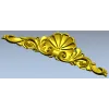 Накладка "Раковина и акант" - 3D модель STL для ЧПУ