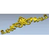 Rococo Acanthus Cartouche - STL 3D model for CNC