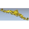 Rococo Acanthus Cartouche - STL 3D model for CNC