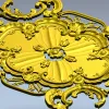 Барочная розетка - 3D модель STL для ЧПУ