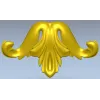 Картуш в стиле акант - 3D модель STL для ЧПУ