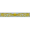 Baroque Acanthus Horizontal Ornament STL for CNC