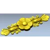 Цветочный картуш - 3D модель STL для ЧПУ