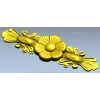 Цветочный картуш - 3D модель STL для ЧПУ