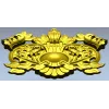 Барочный картуш в формате STL для ЧПУ