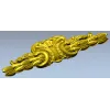 Aurelia Acanthus Cartouche - STL 3D Model for CNC