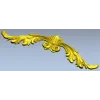 Rococo Acanthus Crest - STL 3D Model for CNC Milling