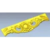 Ornate Cartouche STL 3D Model for CNC Milling