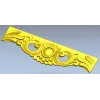 Ornate Cartouche STL 3D Model for CNC Milling