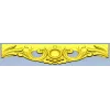 Ornate Cartouche STL 3D Model for CNC Milling