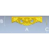 Ornate Cartouche STL 3D Model for CNC Milling
