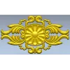 STL модель барочного медальона - 3D модель stl для ЧПУ фрезера
