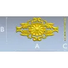 STL модель барочного медальона - 3D модель stl для ЧПУ фрезера