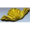 Декоративный картуш "Ракушка" - 3D модель STL для ЧПУ