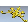 Резной цветочный орнамент STL для ЧПУ