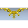Rococo Acanthus Centerpiece - STL for CNC carving