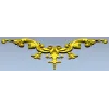 Rococo Acanthus Centerpiece - STL for CNC carving