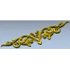 Декоративный орнамент "Листовой картуш" - STL для ЧПУ