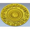 Sunflower Rosette Decorative STL for CNC milling