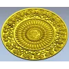 Sunflower Rosette Decorative STL for CNC milling