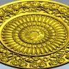 Sunflower Rosette Decorative STL for CNC milling