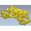 Rococo Shell Cartouche - STL 3D Model for CNC