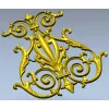 Regal Rocaille Cartouche STL for CNC
