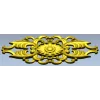 Резной картуш с розеткой - STL модель для ЧПУ