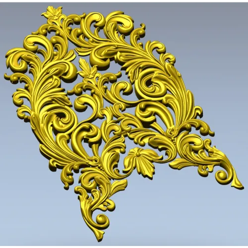Барочный картуш для ЧПУ - 3D модель в формате STL