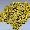 Барочный картуш для ЧПУ - 3D модель в формате STL