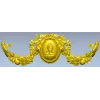 Victorian Cameo Garland - 3D STL model for CNC carving