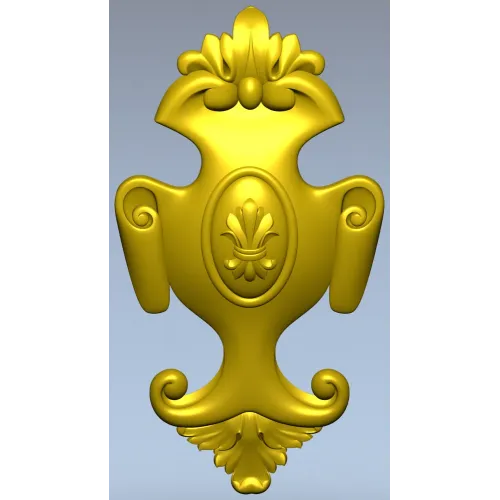Картуш Висентия - 3D модель STL для ЧПУ