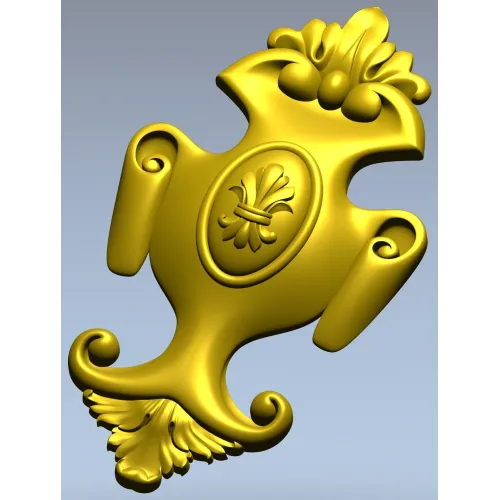 Картуш Висентия - 3D модель STL для ЧПУ