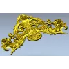 Rococo Floral Crest STL 3D model for CNC carving