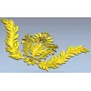 Лавровый картуш - 3D модель STL для ЧПУ
