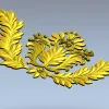 Лавровый картуш - 3D модель STL для ЧПУ