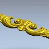 Акантовый картуш для ЧПУ - 3D модель в формате STL